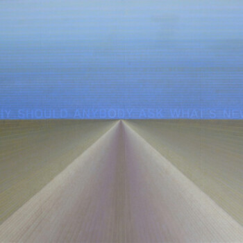 “Why new, Always new“, 2011, Diptychon, Acryl/Leinwand, je 90 x 110 cm