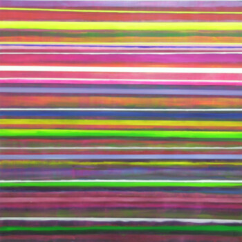 Analyse des Nordlichts, 2009, Acryl und Öl auf Nessel, 190 x 150 cm,
