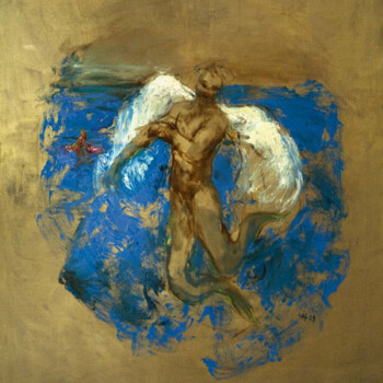 Boreas, 2009 Öl auf Leinwand 180 x 160 cm